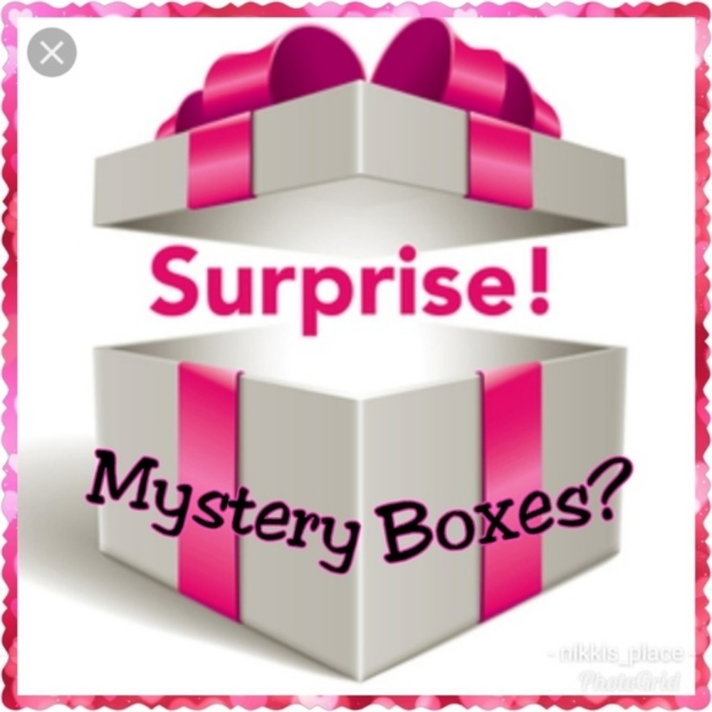 $25 mystery boxes 5-7 mystery items